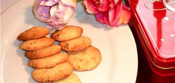 Лимонно-абрикосовое печенье