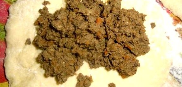 Начинка с печенью для пирожков