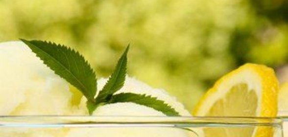 Лимонное мороженое