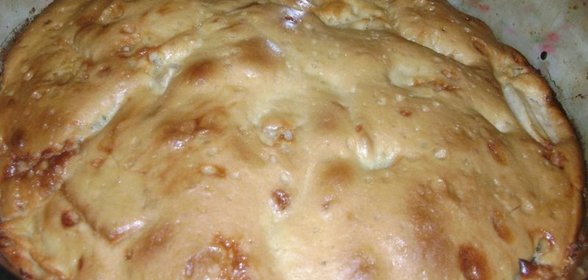 Шарлотка с маргарином
