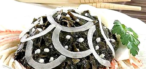 Салат из морской капусты