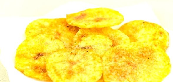 Домашние картофельные чипсы в духовке