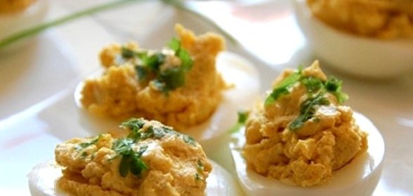 Бутерброды с икрой минтая