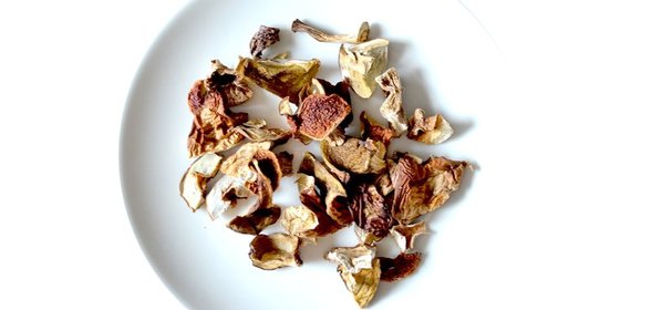 Сушеные белые грибы