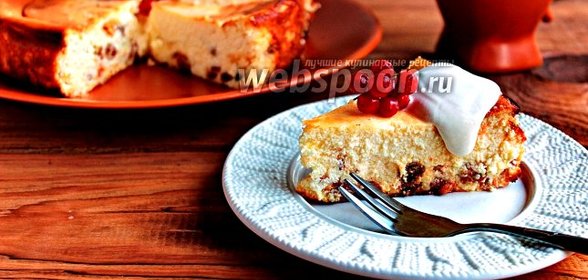 Творожная запеканка «как в детстве»