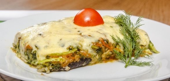 Овощная лазанья