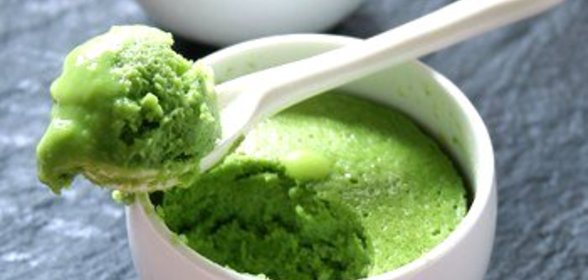 Мороженое из зеленого чая