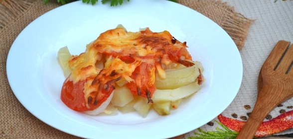Запеканка картофельная с мясом в духовке