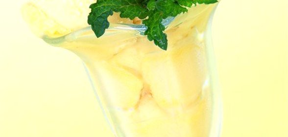 Парфе из манго и лайма