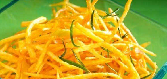 Жареная морковь с имбирем и чили по‑китайски