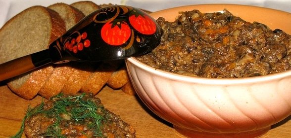 Грибная икра из опят