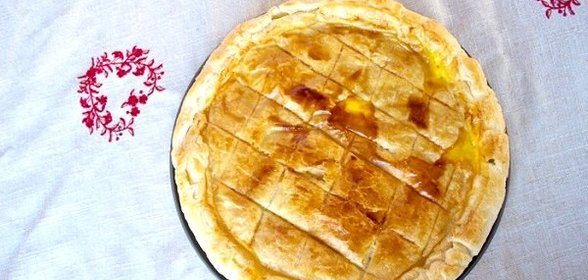 Закрытый пирог с картошкой