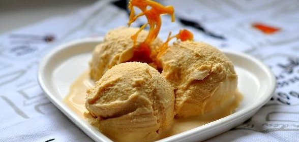 Карамельное мороженое