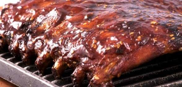 Свиные ребрышки на гриле