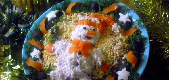 Новогодняя сельдь под шубой