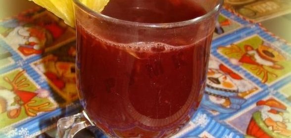 Глинтвейн с апельсином и корицей