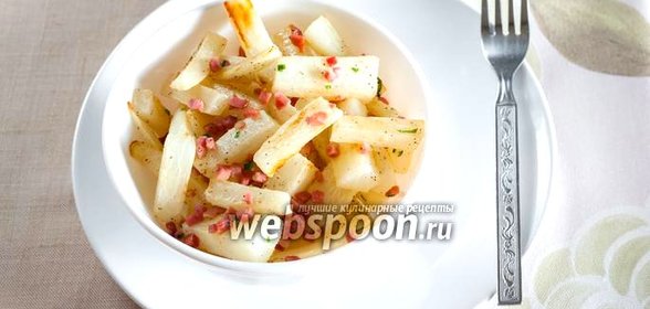 Дайкон жареный