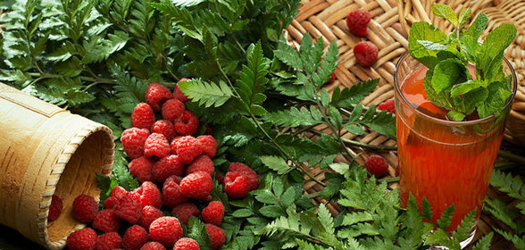 Малиновый морс