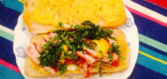 Сэндвич с стейком