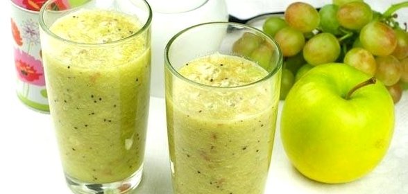 Яблочный смузи