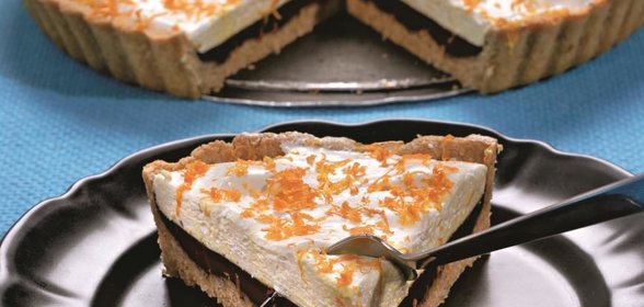 Пирог с шоколадным кремом