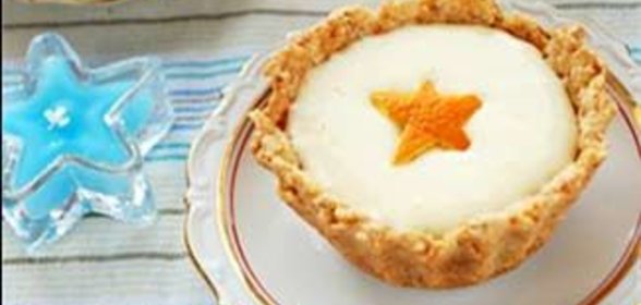 Тарталетки с лимонным сыром