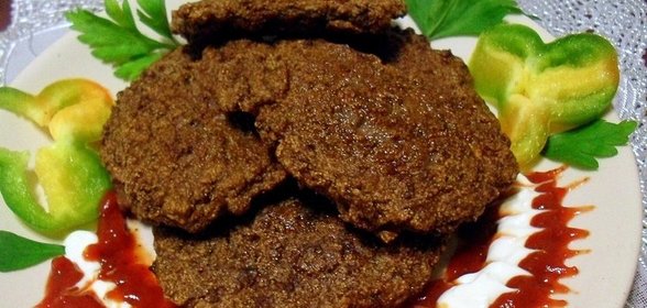 Печеночные котлеты с манкой