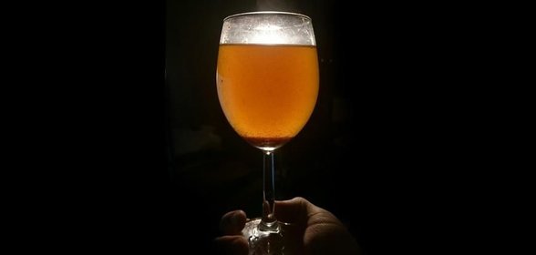 Белый яблочный глинтвейн