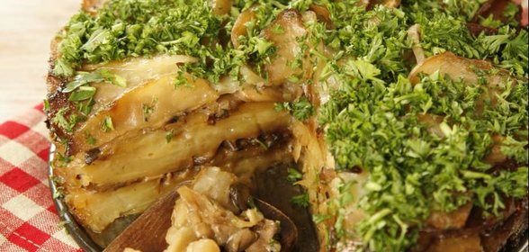 Грибной торт