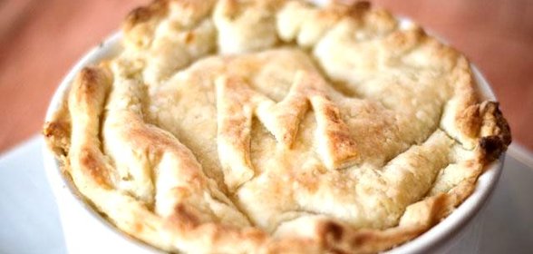 Куриный пирог с овощами