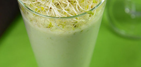 Весенний смузи из овощей