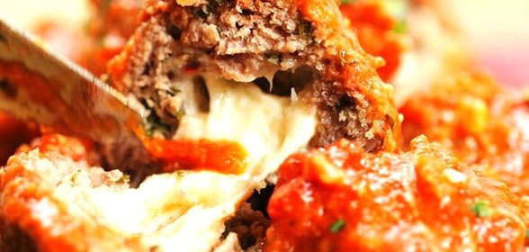 Котлеты с моцареллой