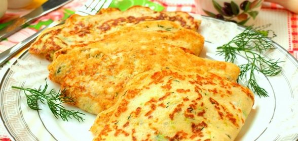 Блинчики из кабачков