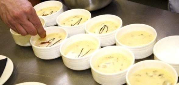 Грибной капучино с мускатным орехом