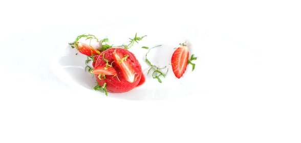 Клубничный сорбет