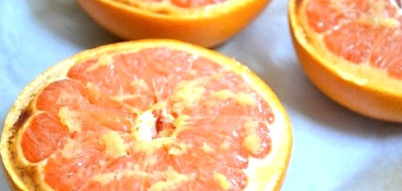 Запеченый грейпфрут