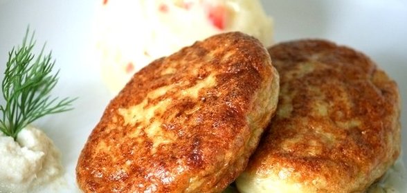 Рыбные котлеты из щуки