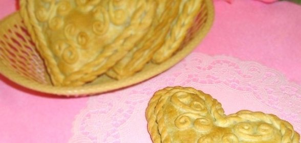 Слойки с бананом и шоколадом Нежность в сердце