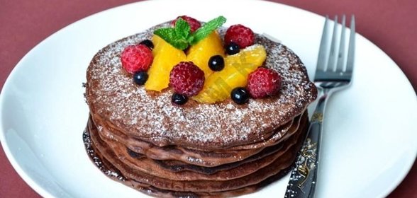 Шоколадные панкейки