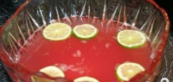 Вишневый пунш с лаймом