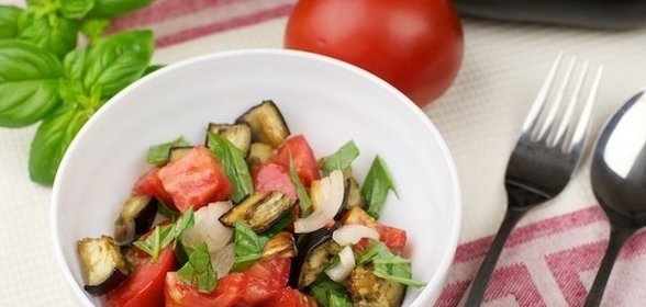 Салат к запеченной семге