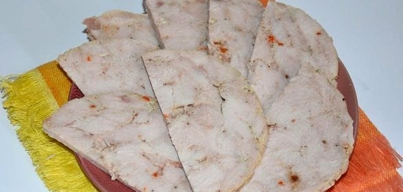 Ветчина из индейки