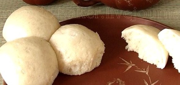 Китайские паровые булочки (Маньтоу)