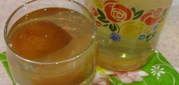 Компот из яблок для детей