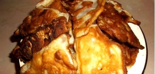 Капустные листья в кляре