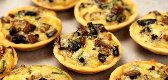 Грибной жульен в тарталетках