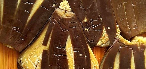 Растрепанные баклажаны (ачичели бадриджани)