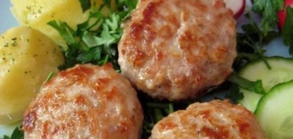 Котлеты с грибами в духовке