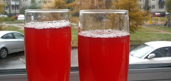 Клюквенный морс