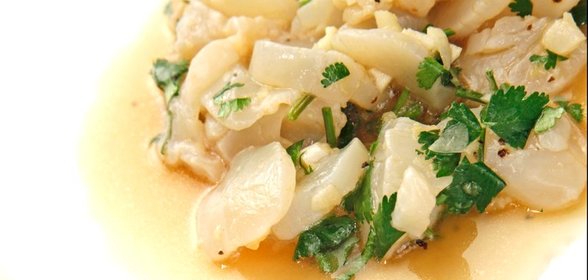 Севиче из гребешков